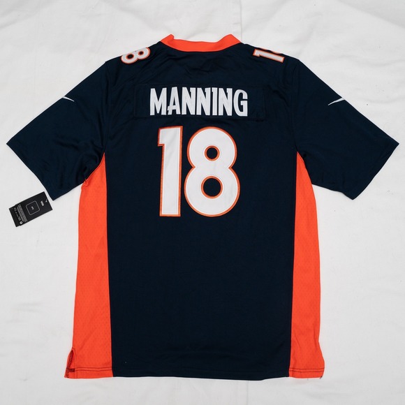 NWT Denver Broncos Peyton Manning 18 OnField Authentic Nike Elite Jersey Size XL - Picture 8 of 10